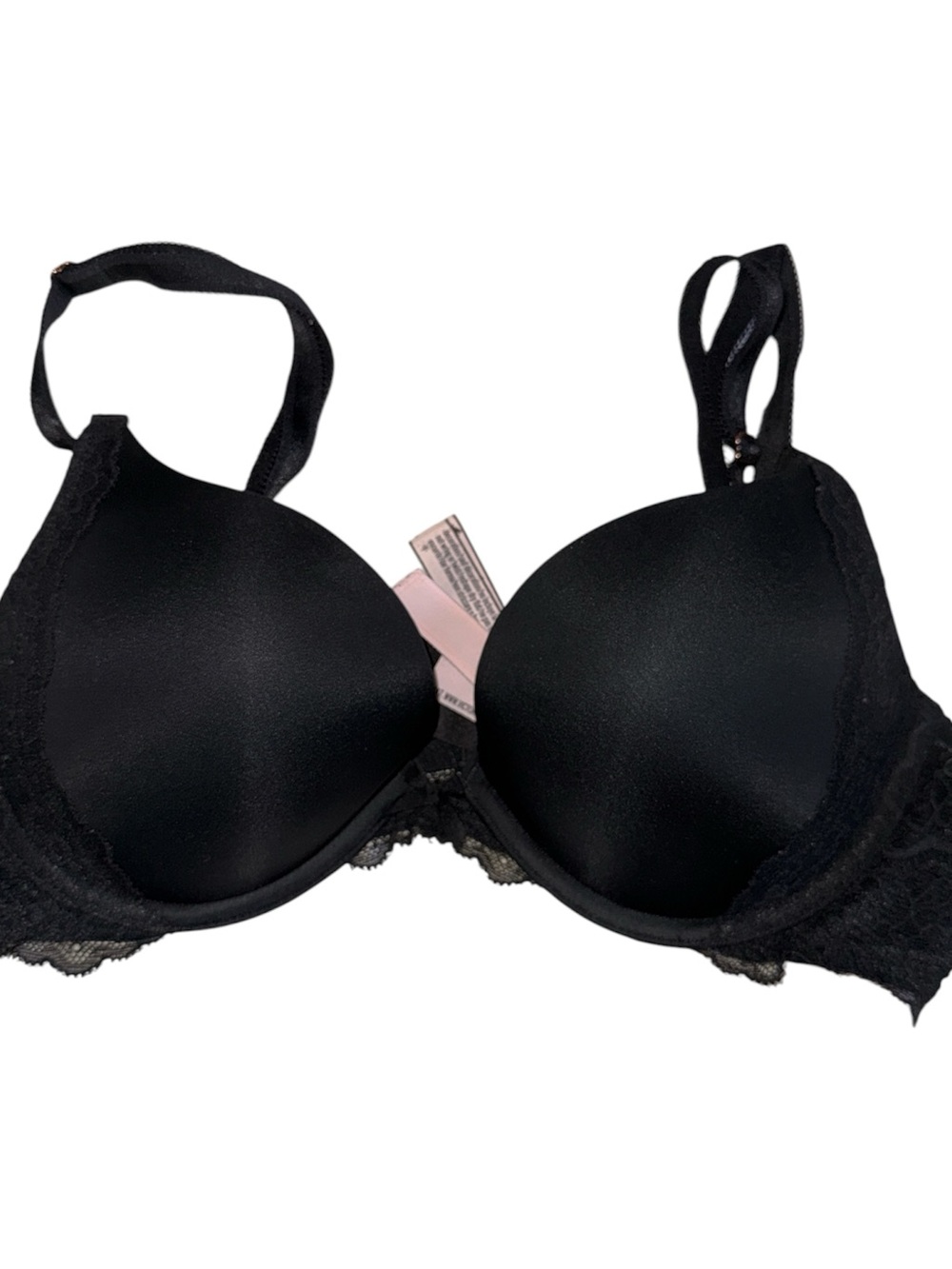 Black Lace-Trim push-up Bra - Women Intimates